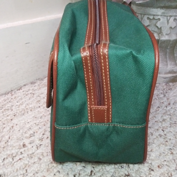 Vintage Men's Polo Ralph Lauren Green Canvas Toiletry Bag - Picture 5 of 10